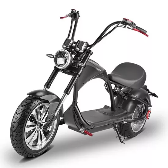 Scooter electric Citycoco TX-11-A, 3000 W, 24 Ah, Black