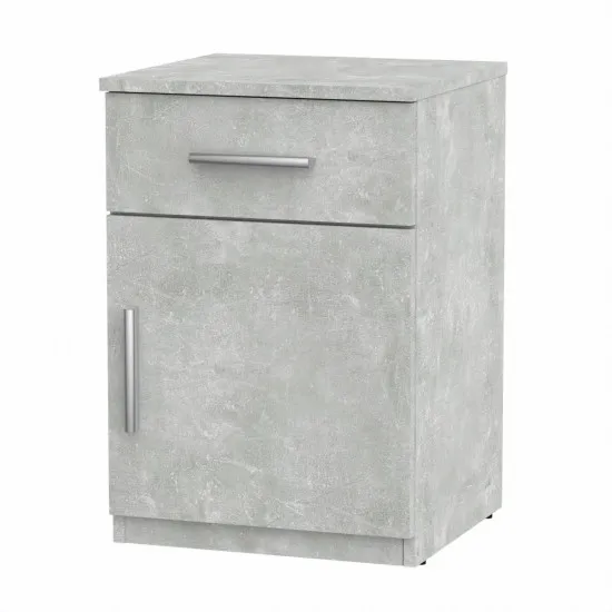 Тумба прикроватная Kompanit ПКТ-3 (42 см), Ателье светлый