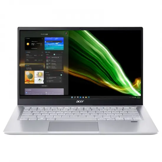 Laptop 14" Acer Swift 3 SF314-43, Pure Silver, AMD Ryzen 7 5700U, 16 GB/512 GB, Linux eShell