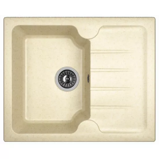 Chiuvetă de bucătărie Dr.Gans Lora, 620х510 mm, Bej Latte (VOR56819)