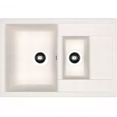 Chiuvetă de bucătărie Dr.Gans Astra 760K, 760х510 mm, Alb (VOR56655)