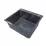 Chiuvetă de bucătărie SanDonna HD5550, 500х550 mm, Black (VOR57925)