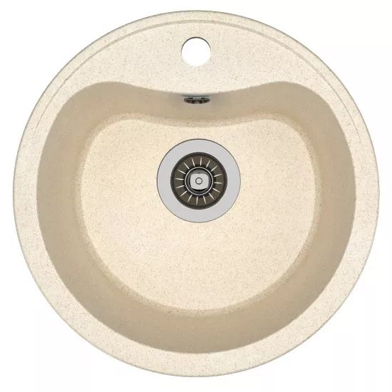 Chiuvetă de bucătărie Dr.Gans Dora, 435x435 mm, Bej Latte (VOR56786)