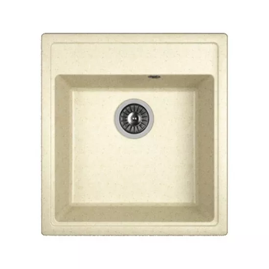 Chiuvetă de bucătărie Dr.Gans Nica, 470x510 mm, Bej Latte (VOR56696)