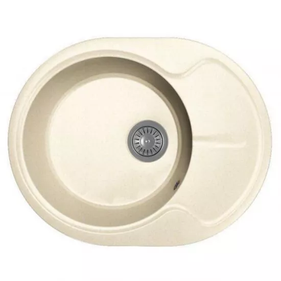 Chiuvetă de bucătărie Dr.Gans Berta 620, 620x490 mm, Latte (VOR57693)