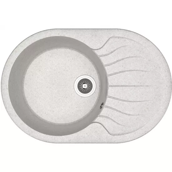 Chiuvetă de bucătărie Dr.Gans Berta 760 760X510 mm, Gri (VOR56669)