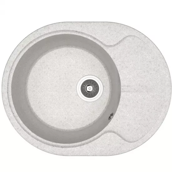 Chiuvetă de bucătărie Dr.Gans Berta 580x470 mm, Gri (VOR57081)