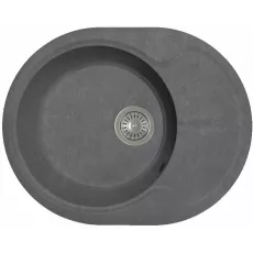 Chiuvetă de bucătărie Dr.Gans Berta 580x470 mm, Grafit (VOR57692)