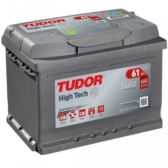Аккумулятор Tudor TA612 LB2 600A/61Ah