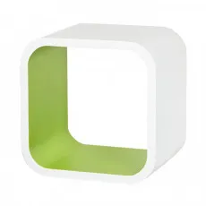 Полка Vitra Softcube (255 мм), White/Green