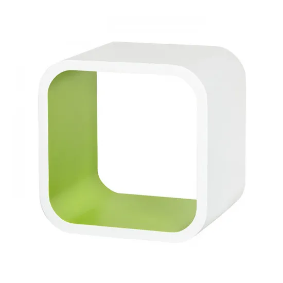 Полка Vitra Softcube (255 мм), White/Green
