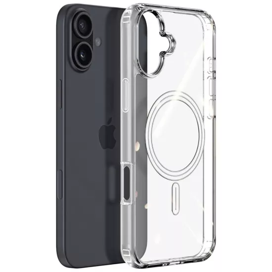Husă Dux Ducis Clin with MagSafe pentru iPhone 16, Transparent