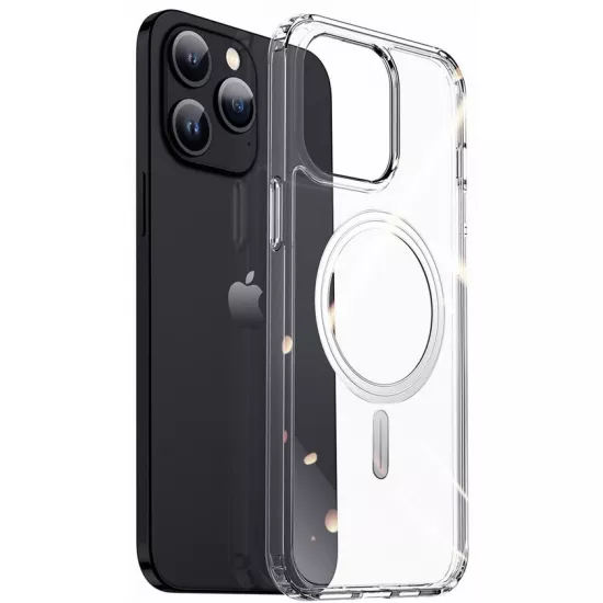 Чехол Dux Ducis Clin with MagSafe для iPhone 16 Pro, Transparent