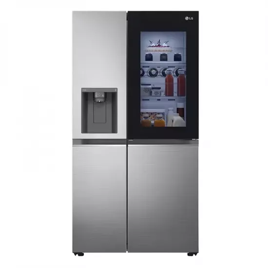 Холодильник LG GSXV80PZLE, Silver