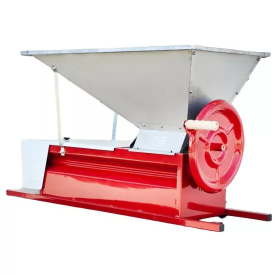 Zdrobitor de struguri Vatavu GC-D2, 45 kg, semi inox, role aluminiu