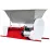 Zdrobitor de struguri Vatavu LM 50SS șnec, semi inox, role aluminiu