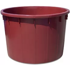 Cada din plastic Stefanplast 700 l, Red