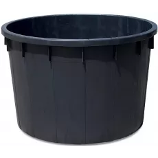 Cada din plastic Stefanplast 1000 l, Black