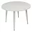 Set de mobilă Eva masa DT 402-5 + 4 scaune XR-154Wh Light Grey47 (velur)