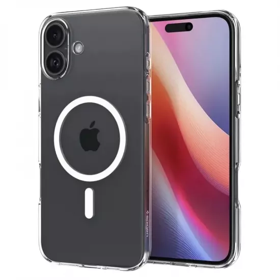 Husă Spigen Liquid Crystal Mag Magsafe pentru iPhone 16 Plus, Clear
