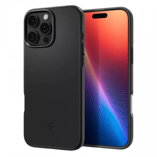 Husă Spigen Thin Fit Mag Magsafe pentru iPhone 16 Pro, Black