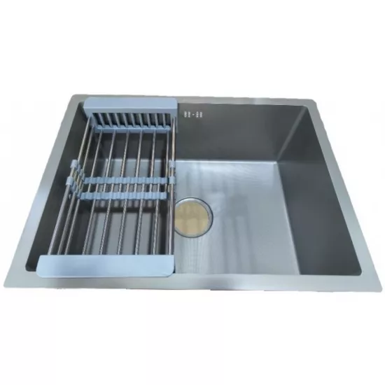 Chiuvetă de bucătărie Backer Trad 580-43029 580х430 mm, Titan Grey