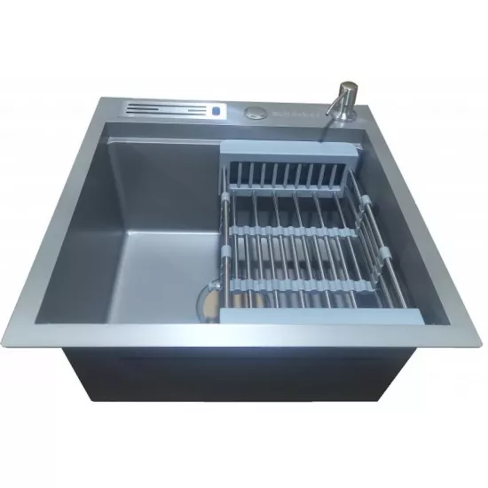 Мойка кухонная Backer Basic 450-45031 450х450 мм, Titan Grey