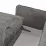 Canapea dreaptă Decoprim Tina,, Gray