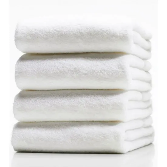 Set 4 Prosoape Lux 70x140 cm, White Optic Thick