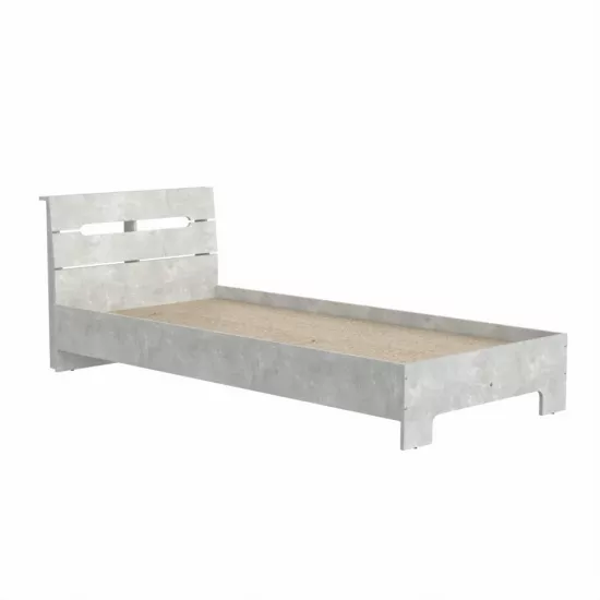 Кровать Kompanit Стиль 90, 90 x 200 см, Ателье светлый