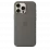 Husă Apple Silicone Case with MagSafe pentru iPhone 16 Pro Max, Stone Gray