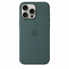 Husă Apple Silicone Case with MagSafe pentru iPhone 16 Pro Max, Lake Green