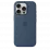 Husă Apple Silicone Case with MagSafe pentru iPhone 16 Pro, Denim