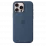 Husă Apple Silicone Case with MagSafe pentru iPhone 16 Pro, Denim