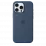 Husă Apple Silicone Case with MagSafe pentru iPhone 16 Pro, Denim