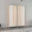 Шкаф купе Mobildor Aron (180x210) раздвижные двери из ЛДСП с ламелями, Sonoma