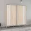 Шкаф купе Mobildor Aron (270x230) раздвижные двери из ЛДСП с ламелями, Sonoma