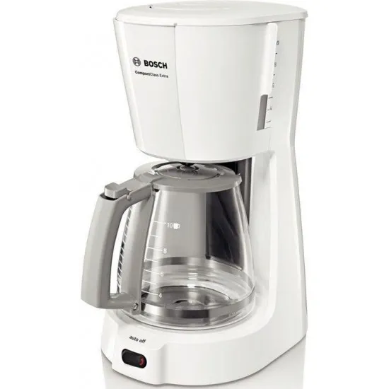 Кофеварка капельная Bosch TKA3A031, White