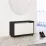 Pantofar Mobildor Leo, 100x27x47 см, Anthracite/White