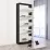 Pantofar Mobildor Leo, 50x27x203 см, Anthracite/White