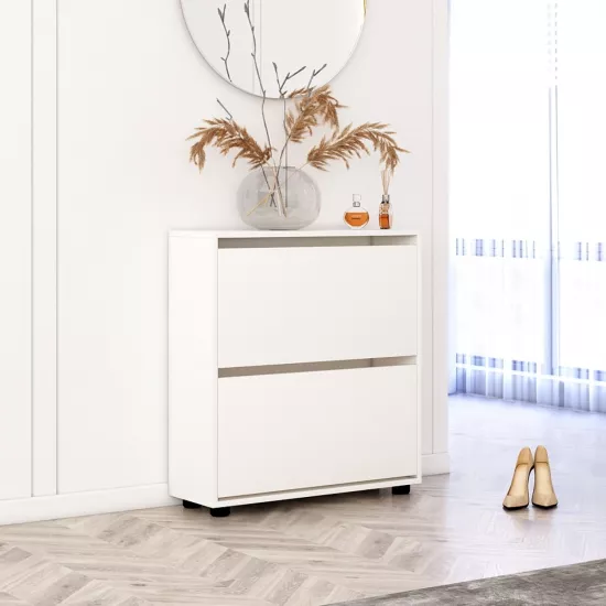 Pantofar Mobildor Leo 60 (60x27x86H), White