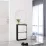 Pantofar Mobildor Leo Slim 50 (50x16x86H), Anthracite/White