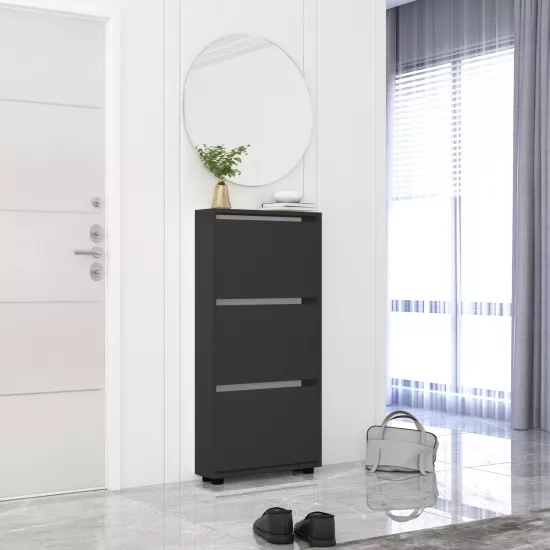 Обувница Mobildor Leo Slim 60 (60x16x125H), Anthracite