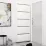 Обувница Mobildor Leo Slim 60 (60x16x203H), White