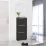 Pantofar Mobildor Leo Slim, 80x16x125 см, Anthracite