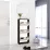 Pantofar Mobildor Leo Slim 80 (80x16x125H), Anthracite/White