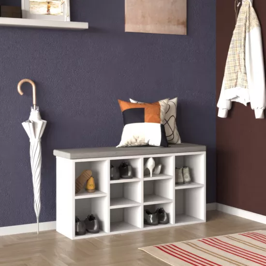 Обувница Mobildor Aspect (105 cm), White