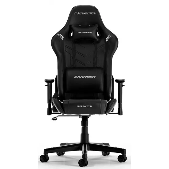 Fotoliu de gaming DXRacer Prince GC-P132-N-FX2, Black/Black