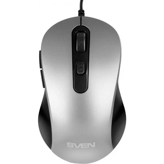Мышь проводная Sven RX-114 Black/Grey