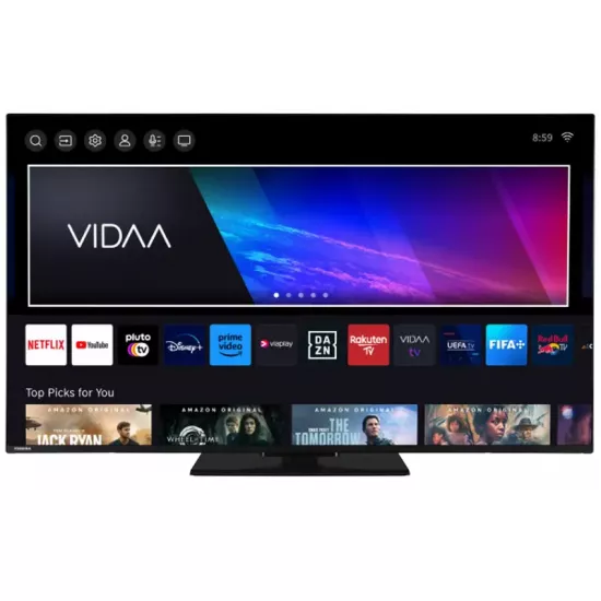 Televizor Toshiba 55QV3463DG Black (55"/UHD 4K)